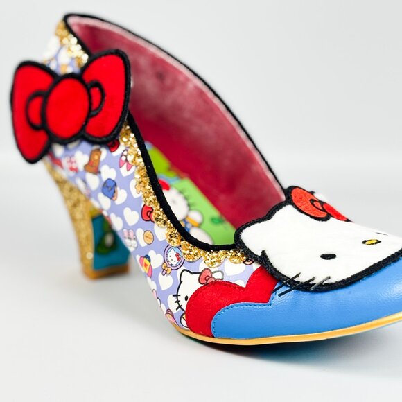 Irregular Choice x Sanrio Kindhearted Soul Hello Kitty Heels – Size 40 / - Picture 2 of 6